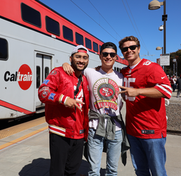 Take VTA to Monday Night's 49ers Game vs. L.A. Rams at Levi's Stadium