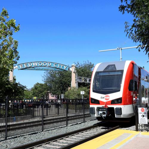 EMU Redwood City Station