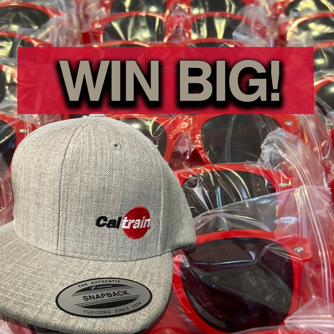 Caltrain Giveaways!