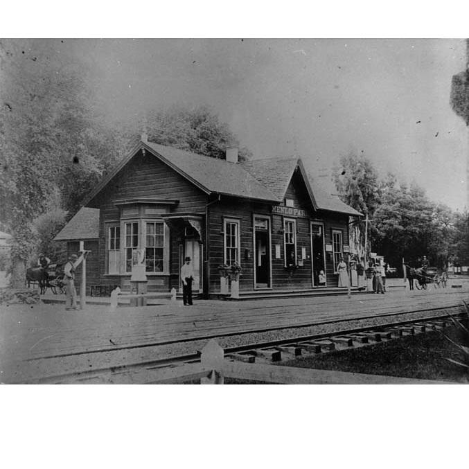 Menlo Park Depot, 1885